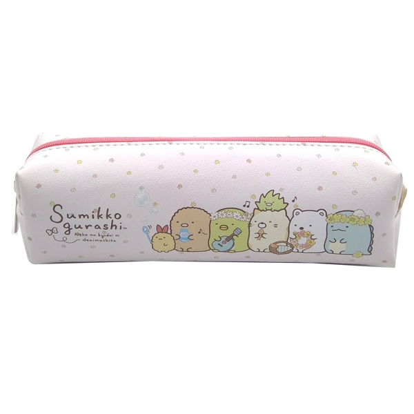 Bóp Viết Magic Channel Natural Square Sumikko Gurashi - Màu Hồng