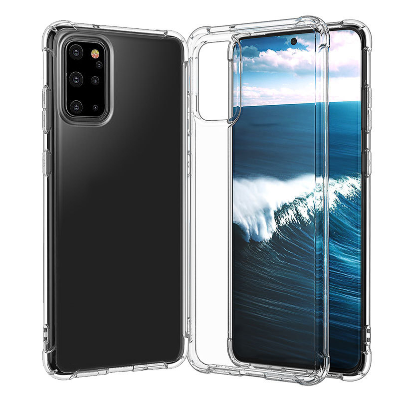 Ốp Lưng Viền Chống Sốc, Nhựa Dẻo Silicon Trong Suốt Dành Cho Điện Thoại Samsung