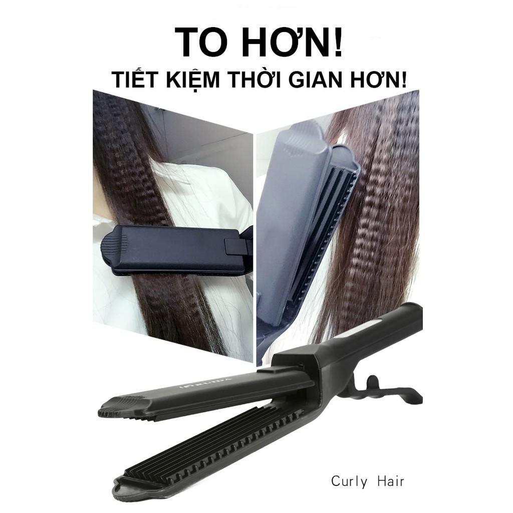 Máy Dập Xù Bản To Cao Cấp, Ép uốn tóc Chuyên Dụng Trong Các Salon DX01