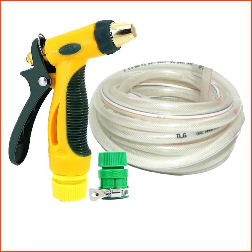 Bộ dây vòi xịt nước rửa xe,tưới cây tăng áp 3 lần 20M 206317