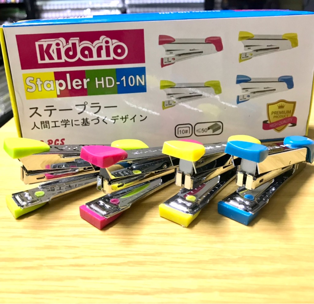 Bấm Kim Số 10 Kidario HD-10N -Giao Màu Ngẫu Nhiên