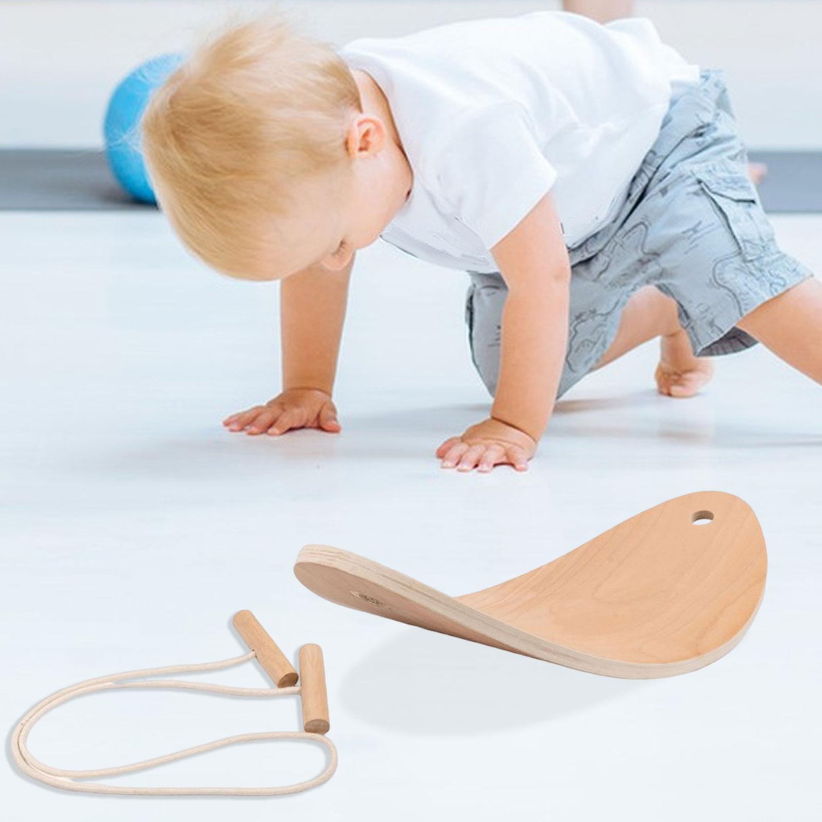 Kids Balance Board Workout Rocker Board Balancing Training for Home Fitness Gift