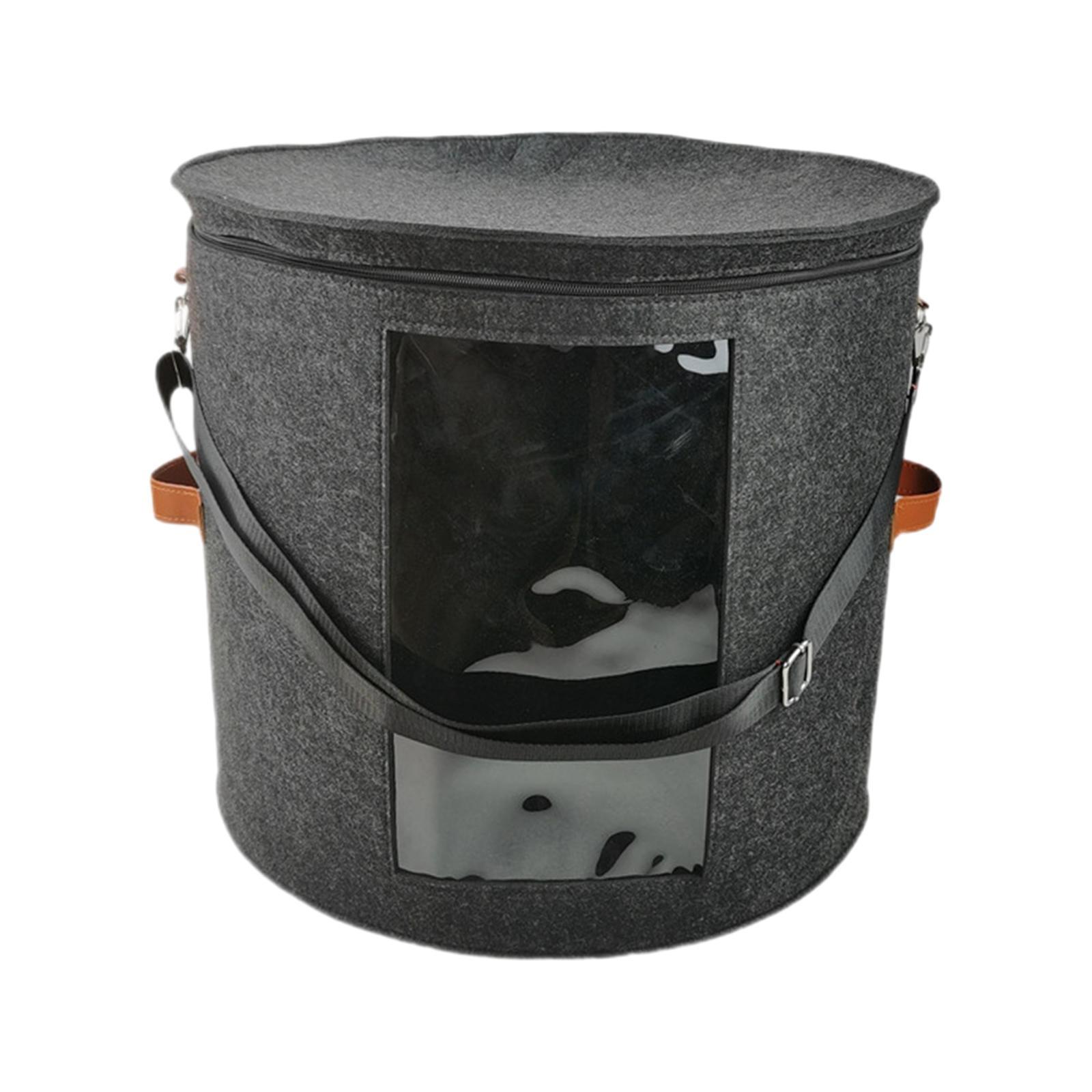 Storage Bucket Folding Hat Storage Organizer for Nursery Office Kitchen