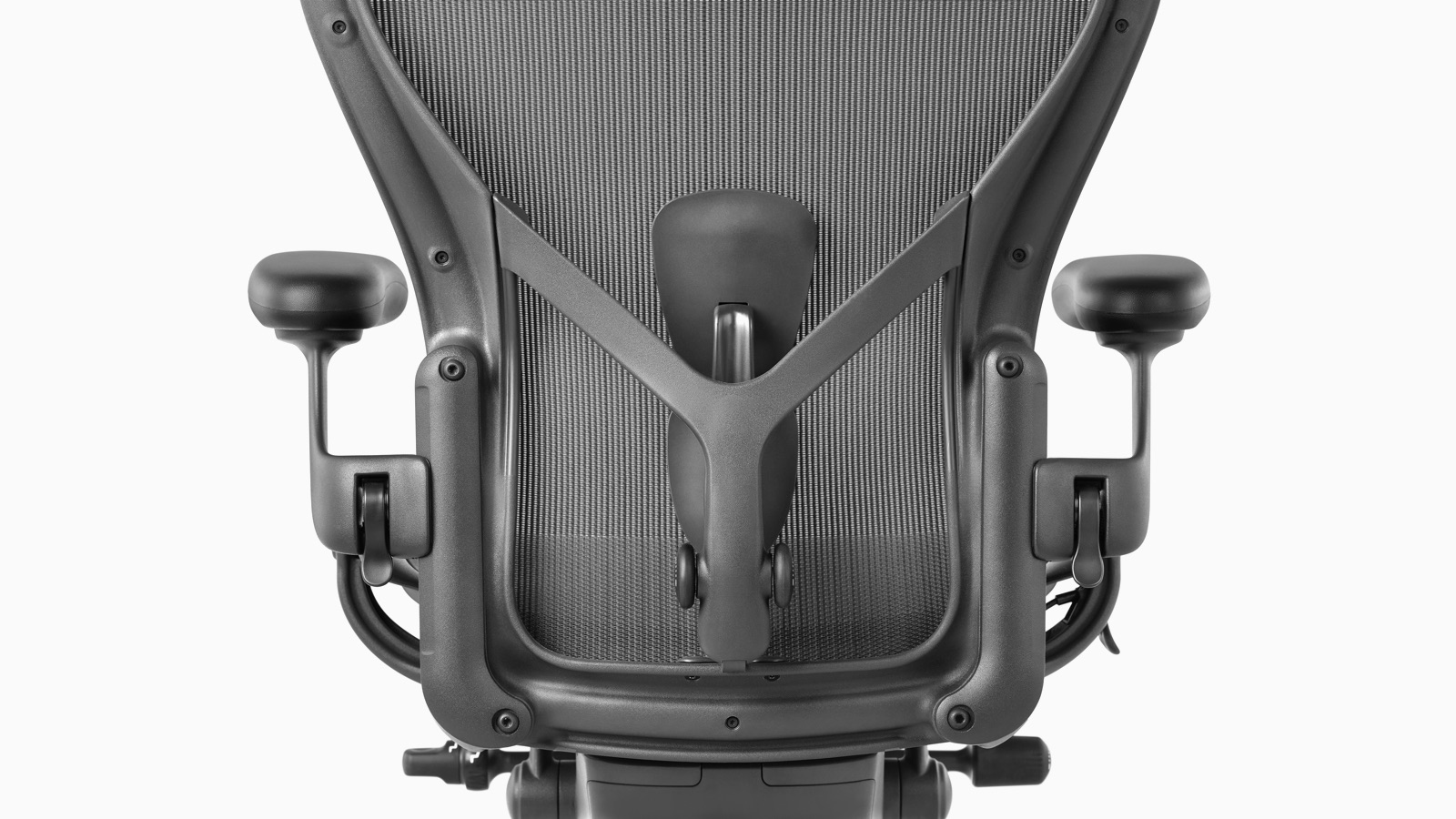 GHẾ AERON HERMAN MILLER,  AERON, GHẾ CÔNG THÁI HỌC, GHẾ LÀM VIỆC, GHẾ VĂN PHÒNG CAO CẤP, MÀU XÁM KHUNG CARBON.