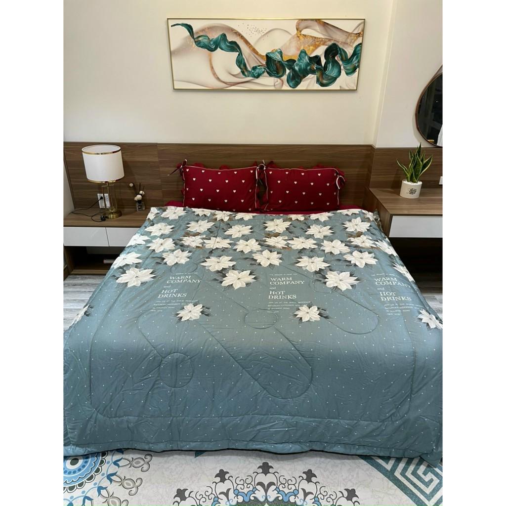 Chăn hè cotton lụa thái size 2mx2m2