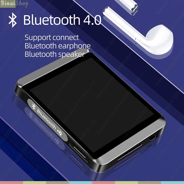 Ruizu M5 - Máy Nghe Nhạc Bluetooth, Màn Hình Cảm Ứng- Hàng chính hãng