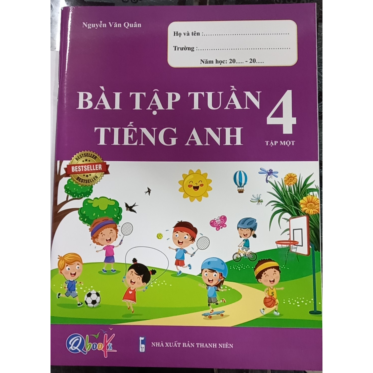 QB - bài tập tuần tiếng anh 4/1