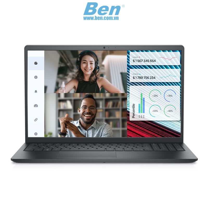 Hình ảnh Laptop Dell Vostro 15 3520 5M2TT2 i5-1235U/8GB/DDR4/512GB SSD/15.6" FHD/120Hz + Office Home ST/ProSup (Xám) - Hàng chính hãng