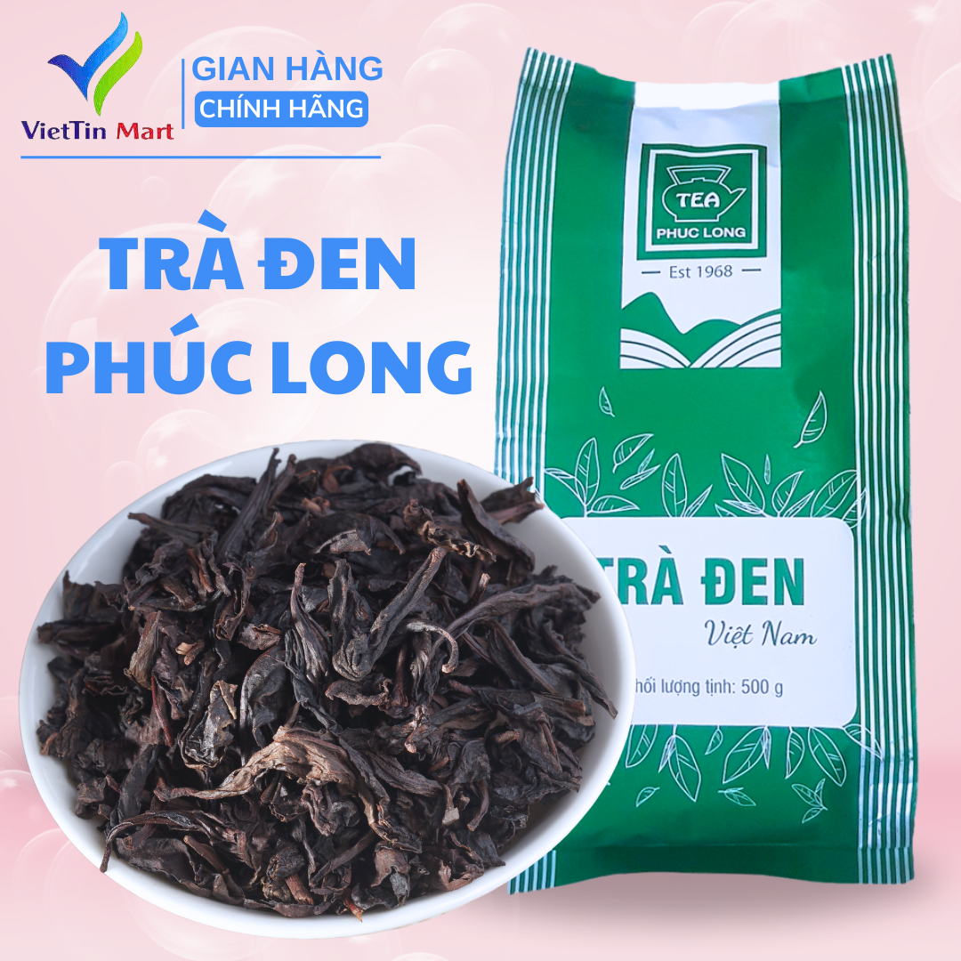 Trà Đen Phúc Long Pha Trà Sữa Túi 500g