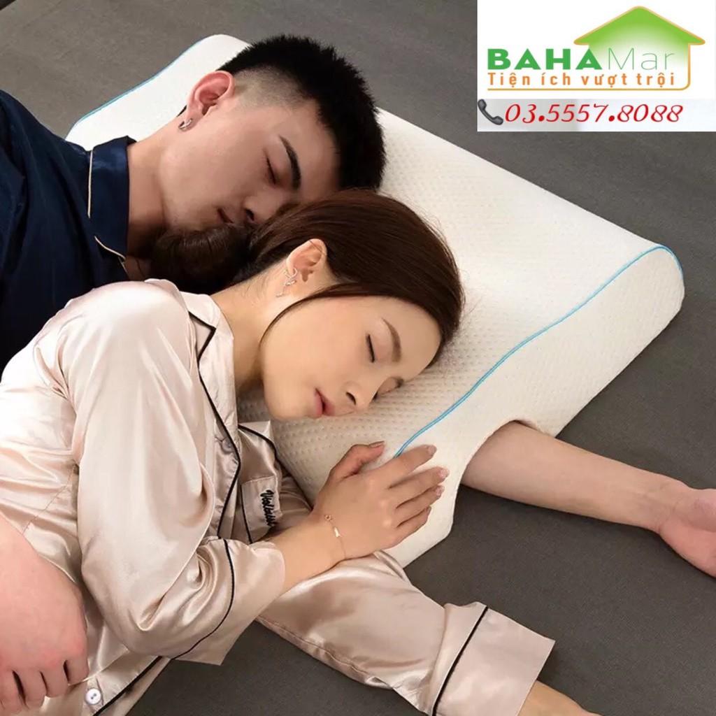 GỐI ĐÔI CONG VÒNG CUNG ÔM TẠO THOẢI MÁI CHO CÁNH TAY phù hợp với các cặp đôi khi ngủ gối đầu tay