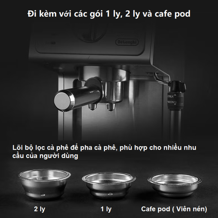 Máy Pha Cà Phê Espresso Delonghi ECP36.31 1100W (15bar) - Hàng Nhập Khẩu