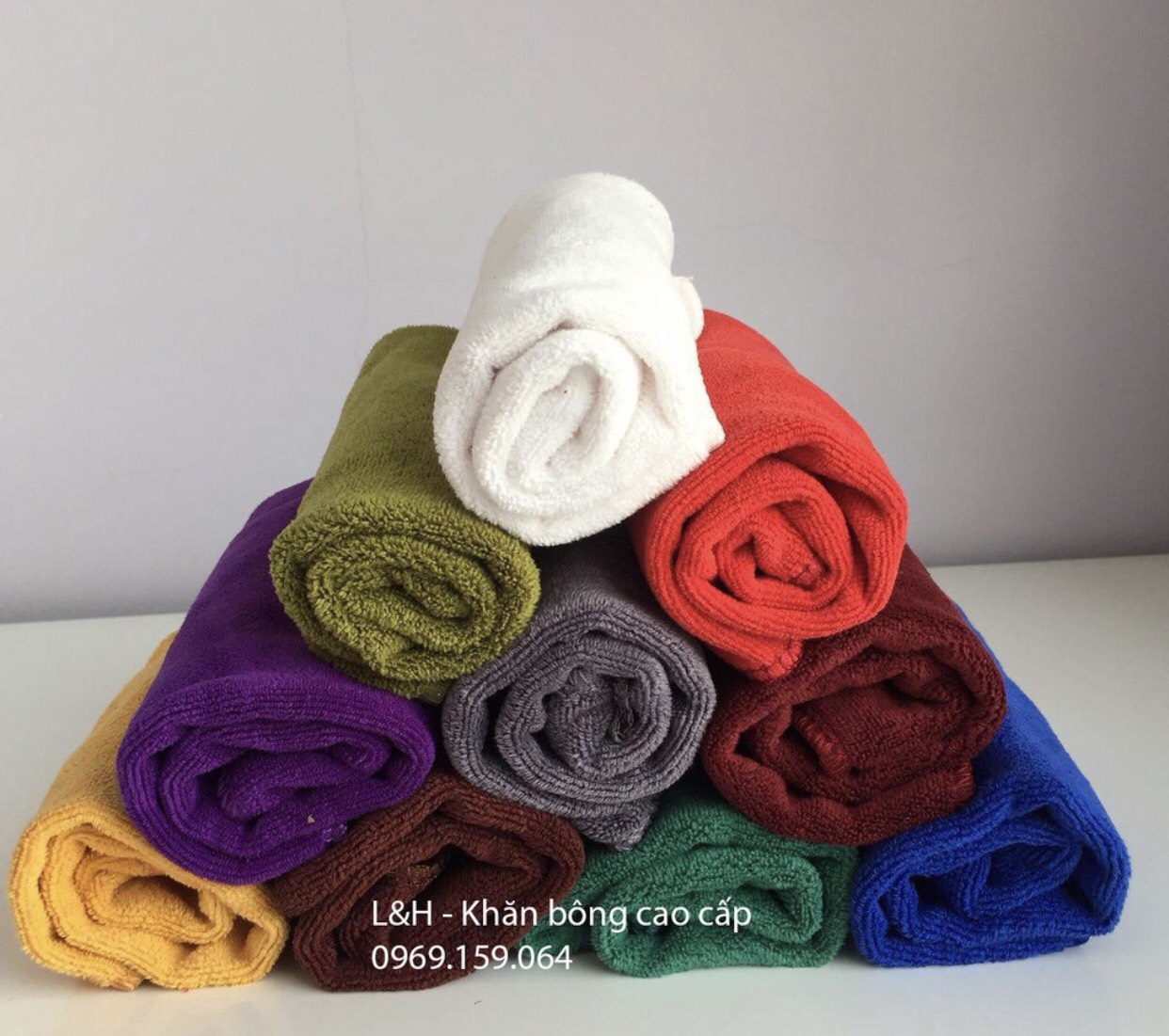 Combo 100 KHĂN GỘI ĐẦU, QUẤN ĐẦU SPA KT 35*75