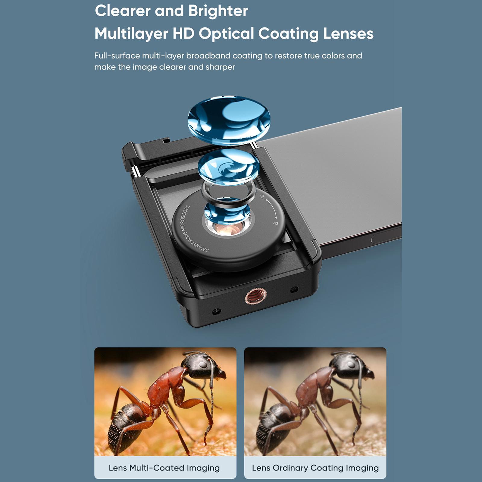 Lens 100x with CPL Mobile Portable for Mobile Phone Cellphone