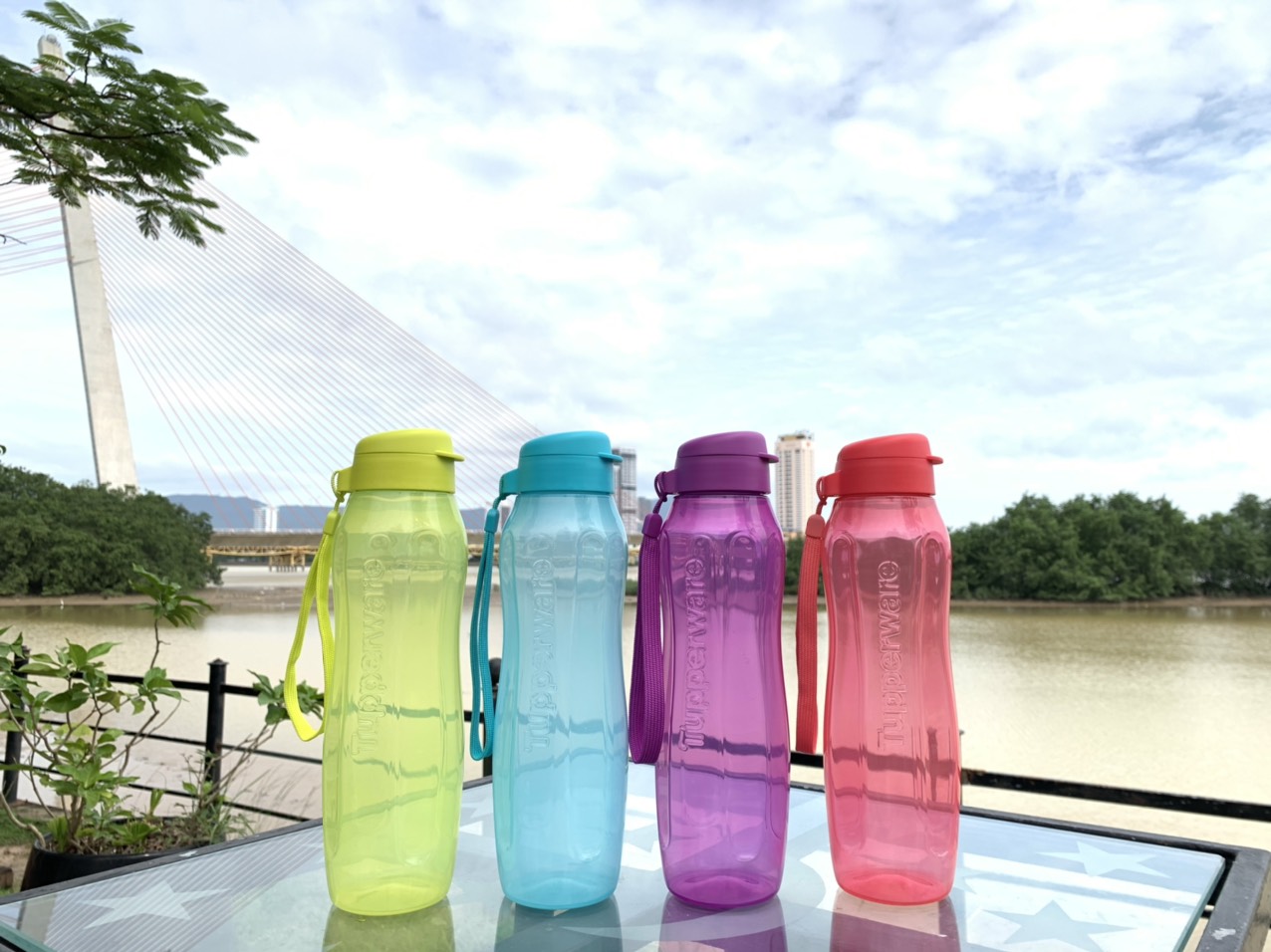 Bình nước Eco Bottle Gen II 1L - Màu Tropical Water
