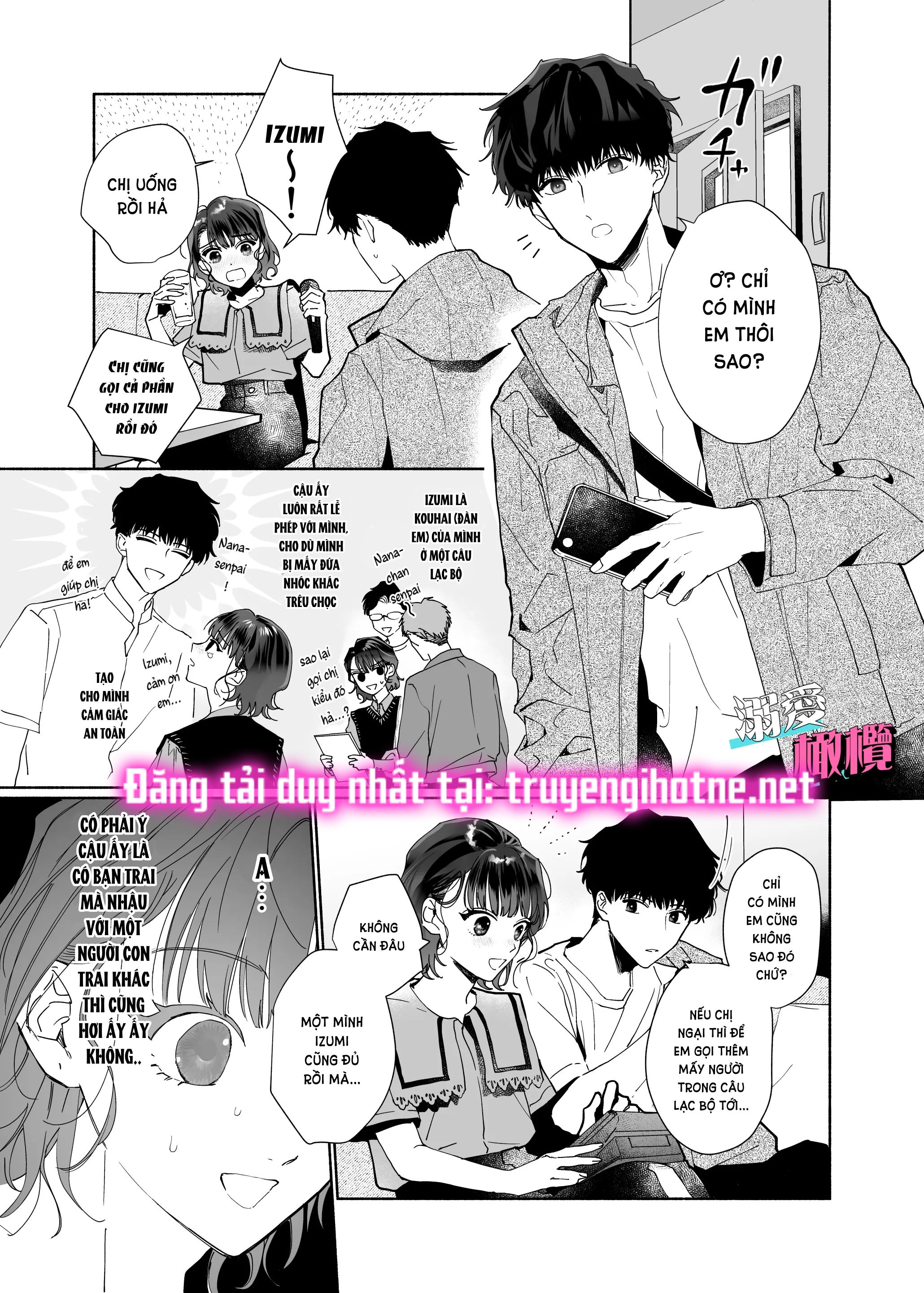 hậu bối izumi đẹp trai lại simp tôi điên cuồng chapter 1.1 7