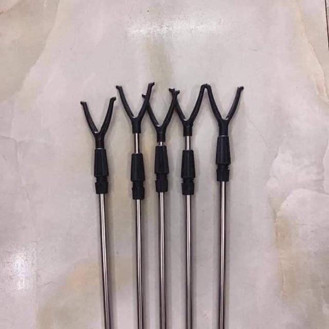 Chống cần câu chữ y bọc nhựa đỡ xước cần cải tiến mới 1 chống cần y hình