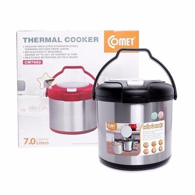 NỒI Ủ ĐA NĂNG COMET CM7662 - 7 LÍT - HÀNG CHÍNH HÃNG