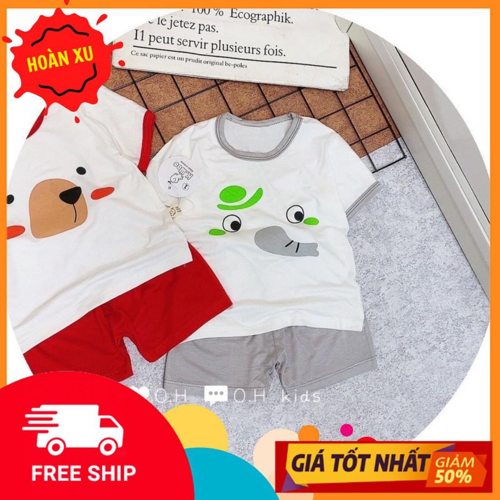 Bộ Minky Mom, đồ bộ bé trai bé gái, bộ thun lạnh cho bé