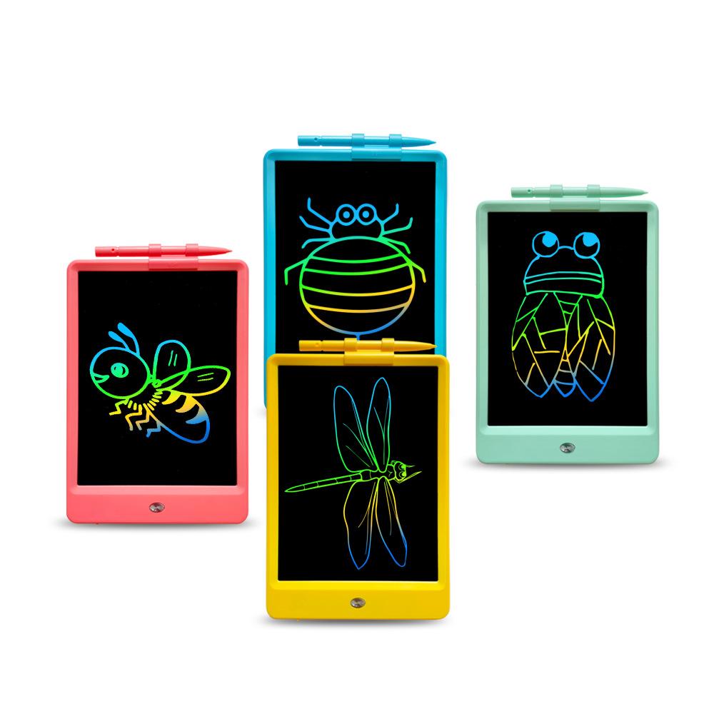 Mô hình kinh doanh quảng cáo Bảng chữ viết tay LCD 10 inch Bảng vẽ LCD Bảng vẽ trẻ em Học sinh tiểu học Bảng viết bảng thực hành Bảng chữ graffiti
