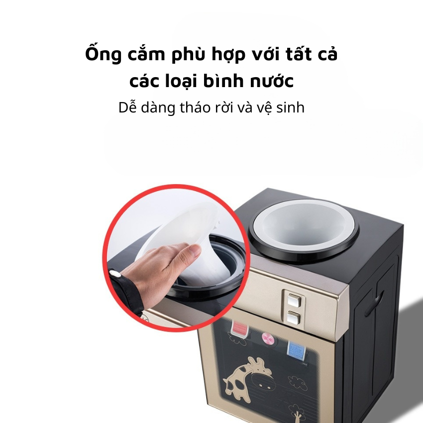 Cây Nước Nóng Lạnh Để Bàn T-35, Máy Nước Nóng Lạnh Mini, Cây Nước Văn Phòng Để Bàn