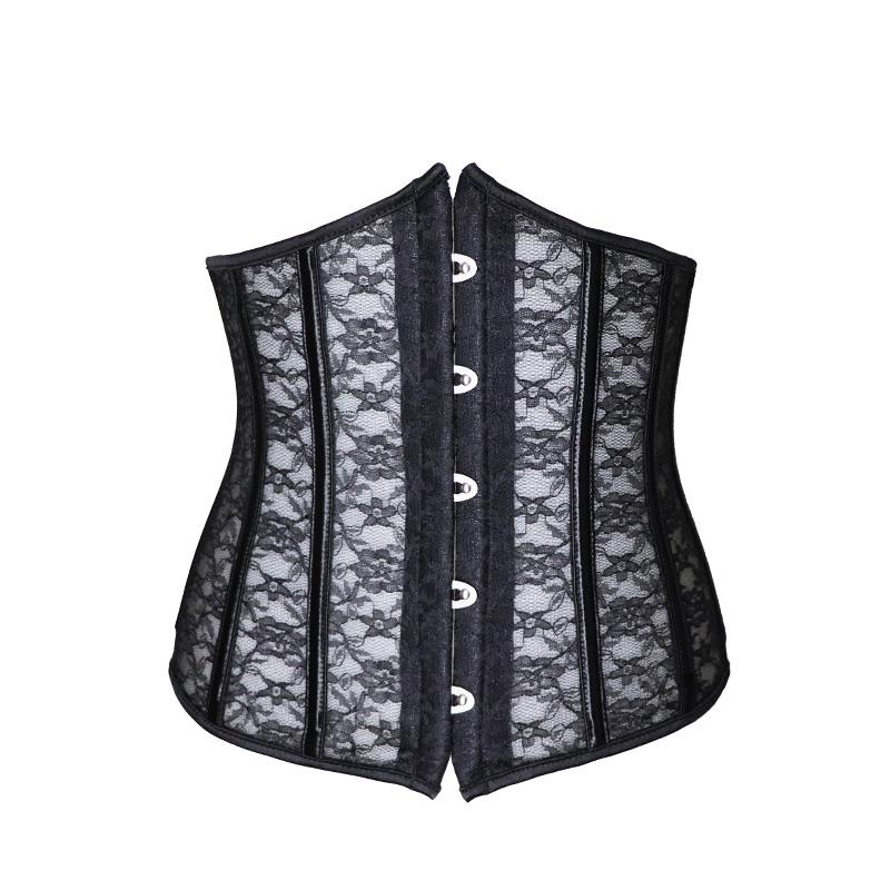 Eo Huấn Luyện Tập Toàn Thân Áo Underbust Gothic Corset Top Định Nữ Bụng Vỏ Bọc Giảm Béo Ren Áo Ngực Nịt