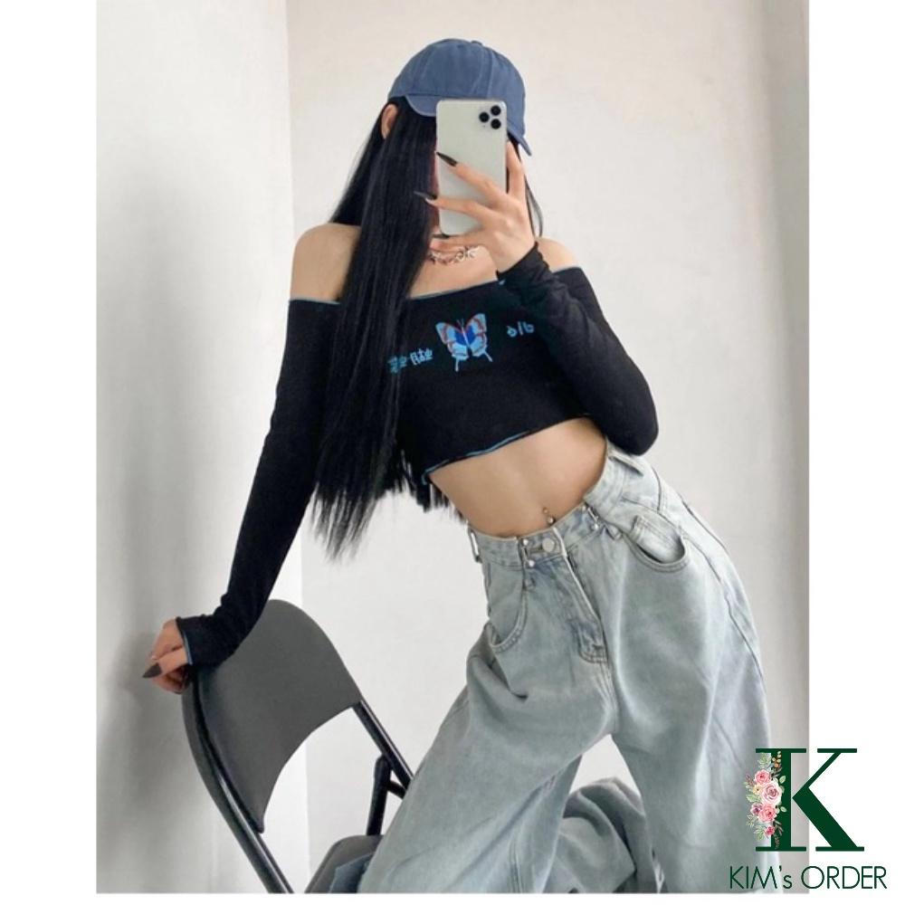 Quần Jean Nữ Ống Suông Cạp Khuy Nữ Màu Xanh Nhạt Điều Chỉnh Eo Lưng Cao Phong Cách Ulzzang Hàn Quốc Đi Học Đi Làm