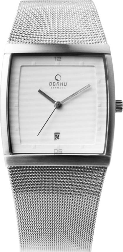 Đồng Hồ Nam Dây Kim Loại Obaku V102GCCMC (33mm) - Bạc