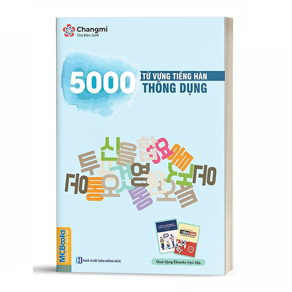 Sách 5000 Từ Vựng Tiếng Hàn Thông Dụng - Giúp Tăng Vốn Từ Vựng Nhanh Chóng