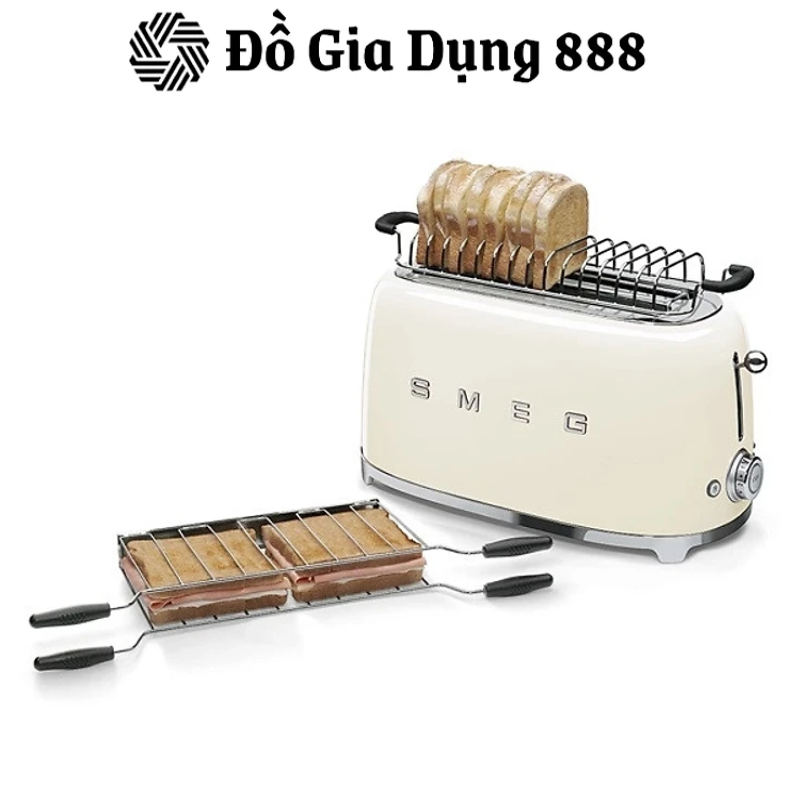 MÁY NƯỚNG BÁNH MÌ SMEG TSF02CREU Hàng chính hãng