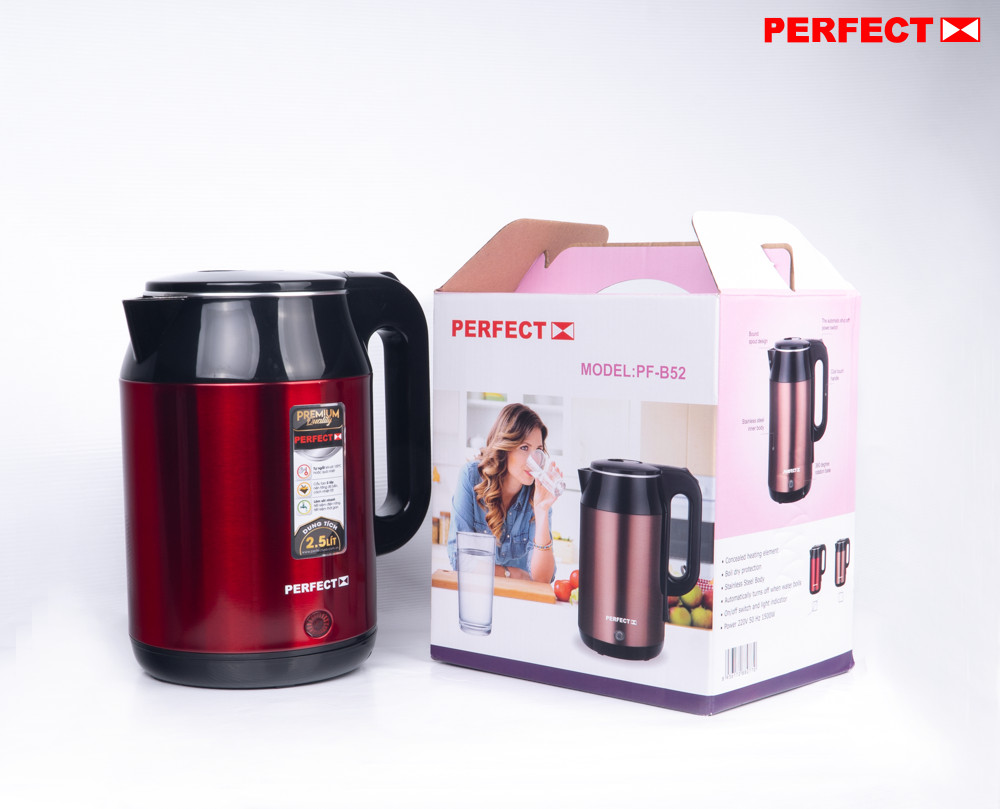 ẤM ĐUN SIÊU TỐC PERFECT PF-B52- Hàng Chính Hãng