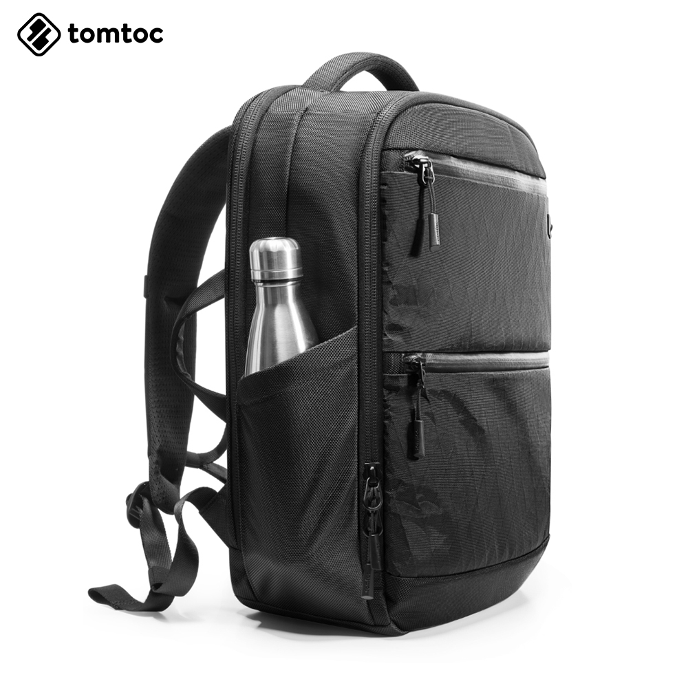 BA LÔ DÀNH CHO LAPTOP 15.6&quot; TOMTOC (USA) X-PAC TECHPACK BLACK 20 lít - H73E1D1 (Đen) - Hàng Chính Hãng