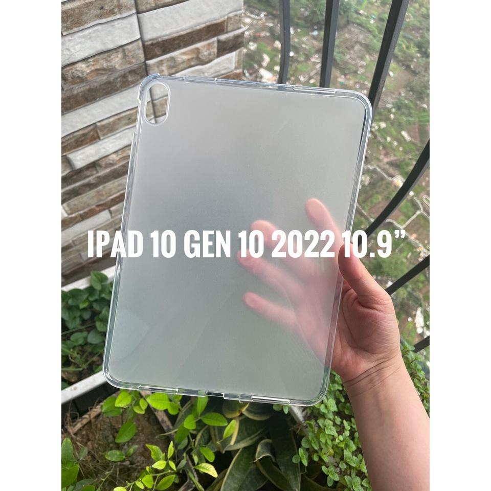 Ốp lưng dẻo nhám mờ cho iPad 10 Gen 10 2022 10.9 inch chống vân tay bảo vệ máy