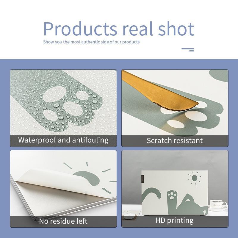 Set 2 miếng dán trang trí laptop nhiều mẫu mã xinh xắn tùy chọn thích hợp cho Acer Macbook Hp Asus Dell