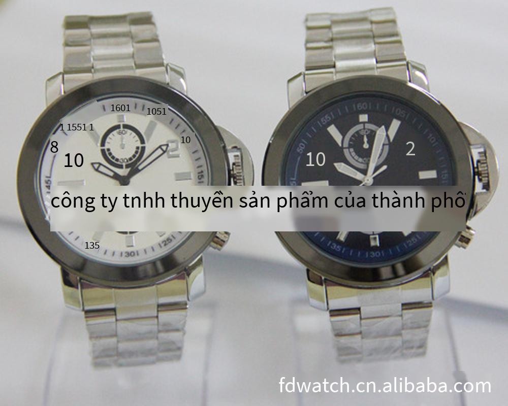 Cung cấp giá đặc biệt đồng hồ thời trang nam dây thép đồng hồ quà tặng quảng cáo