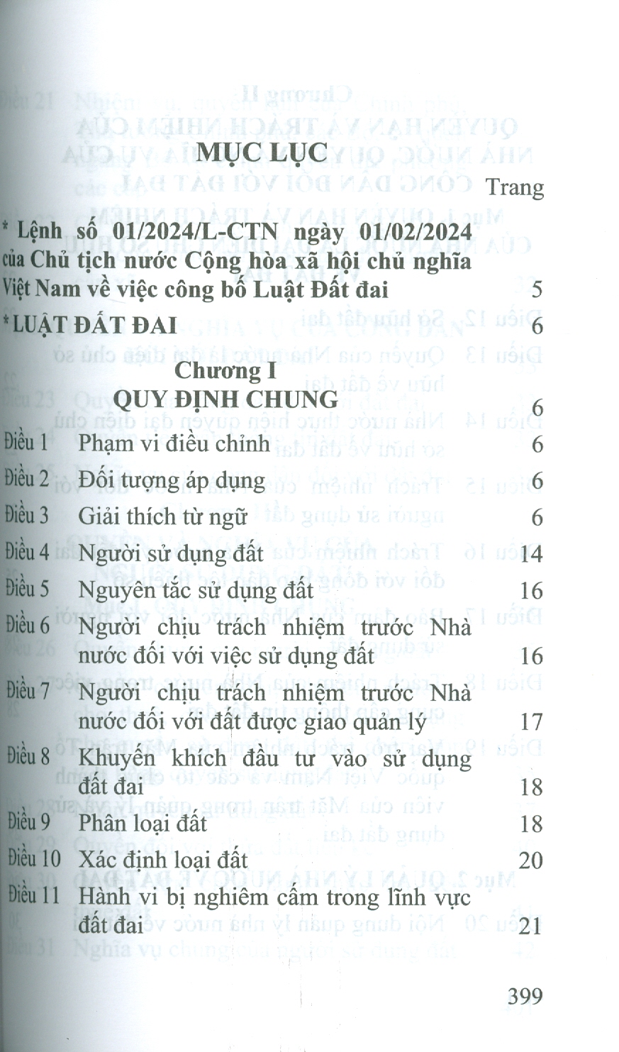 Luật Đất Đai Năm 2024