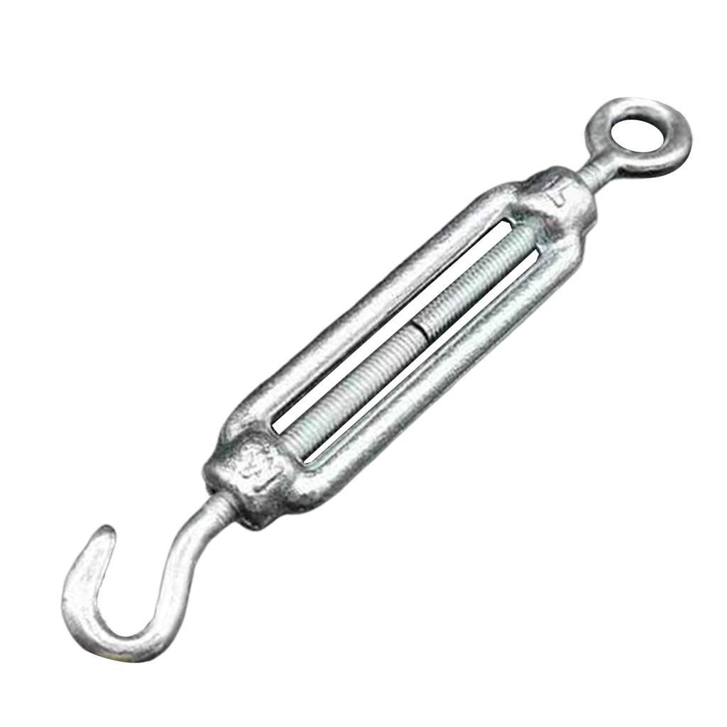 316   Turnbuckle Straining Screw 6mm Hook to Eye Rigging Rope Tensioner