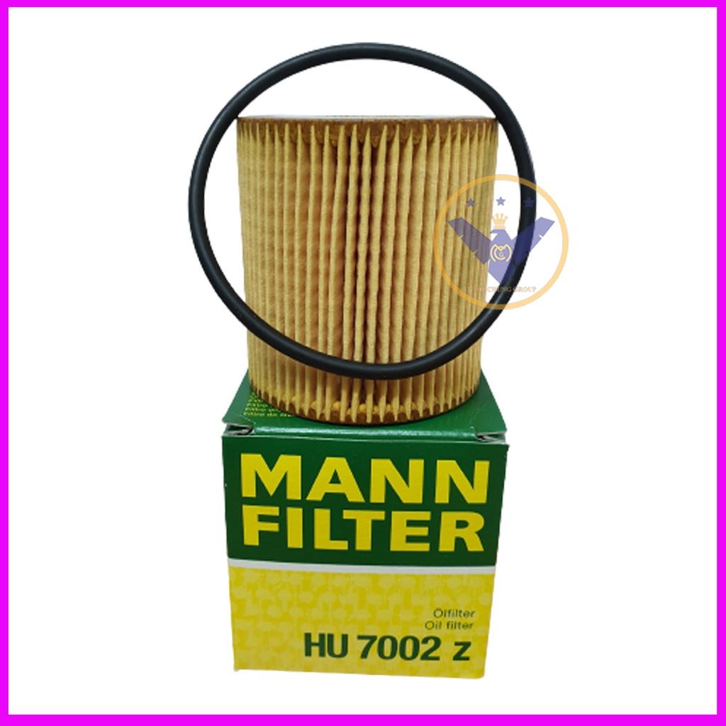 Lọc dầu động cơ Mann HU 7002 z cho xe Ford Ranger Xl, XLS, XLT, Wildtrack, Raptor, Everest