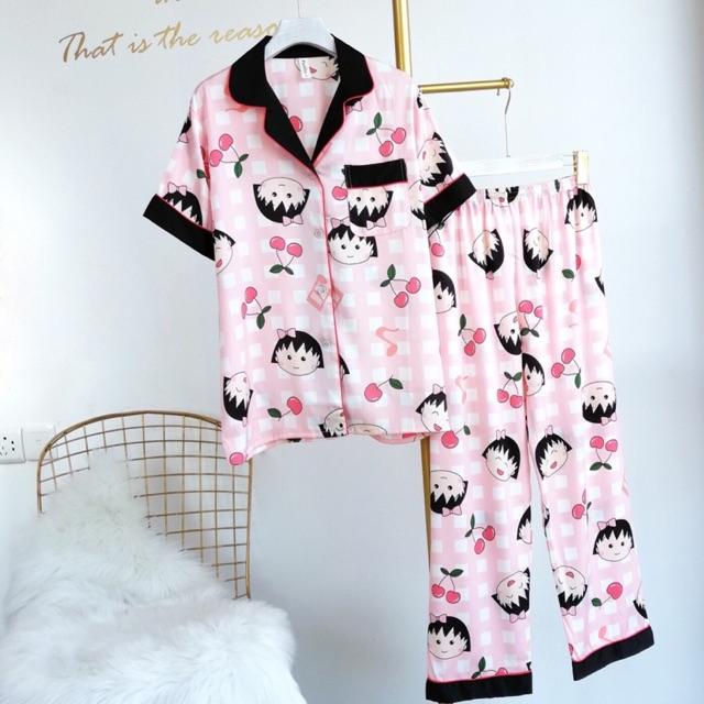 BỘ PIJAMA HOẠ TIẾT DỄ THƯƠNG