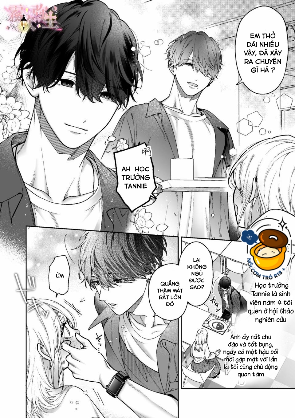 tôi dần rơi vào ân ái trước khi đi ngủ với học trưởng chapter 3 4
