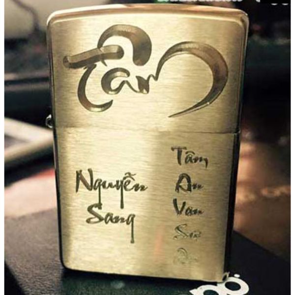 Bật Lửa ZIPPO KHẮC CHỮ TÂM – ZIPPO 240.TAM