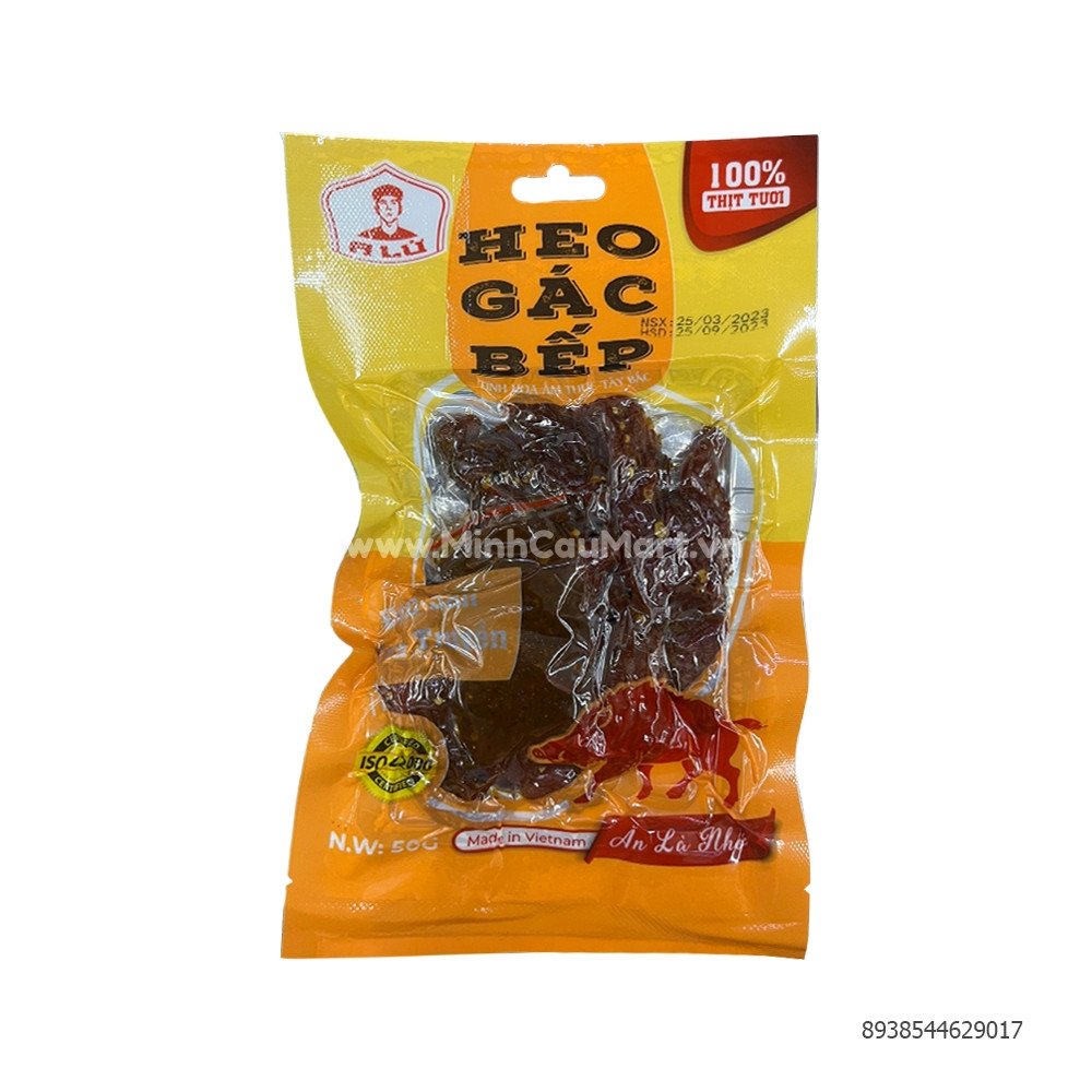 Heo khô gác bếp A Lử 50g
