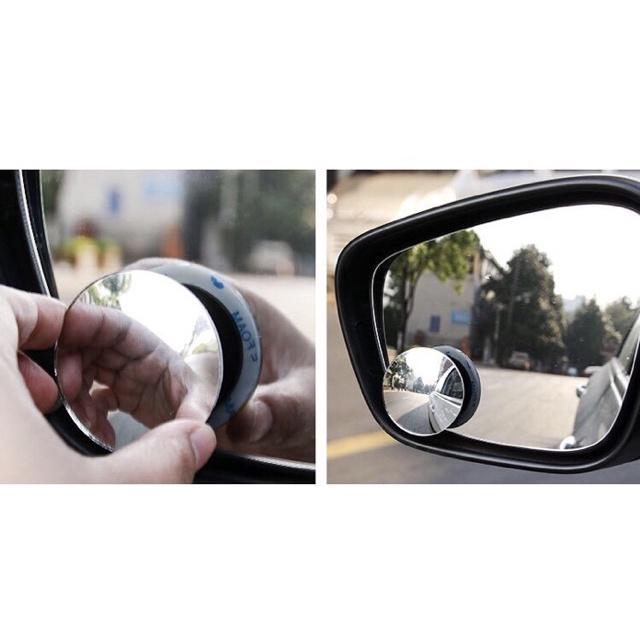 Bộ 2 Gương Chiếu Hậu Góc Rộng/Blind HD Xoay 360 Độ 3M Chống Thấm Nước Cho Xe Hơi SUV Xe Tải