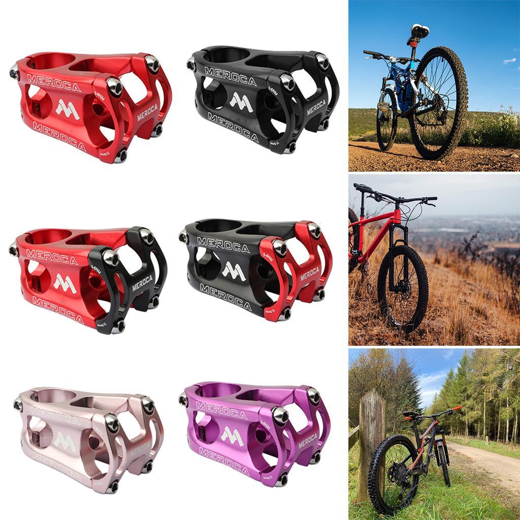 Mountain Bike Stem,31.8mm 50mm Stem Aluminum Short Handlebar Stem Riser -Light ,Road Bike, Bike, Cycling Handlebar
