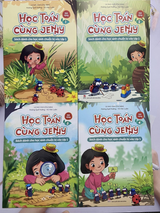Sách - Học Toán Cùng Jenny Sách Dành Cho Học Sinh Chuẩn Bị Vào Lớp 1 Bộ Mở Rộng Tập 1