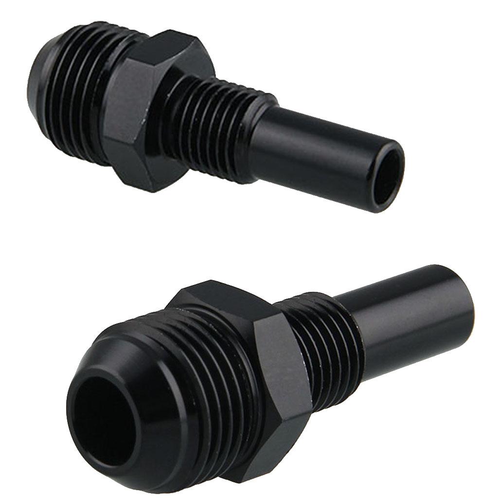 Easy Install 2 Oil Cooler Adapter for  8AN 1/4NPS 4L80E Transmission