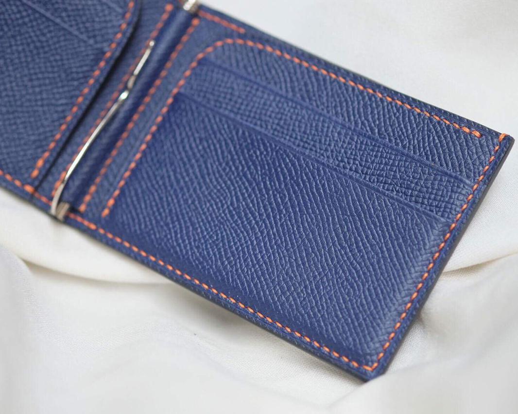 Ví da handmade nam nữ Money clip