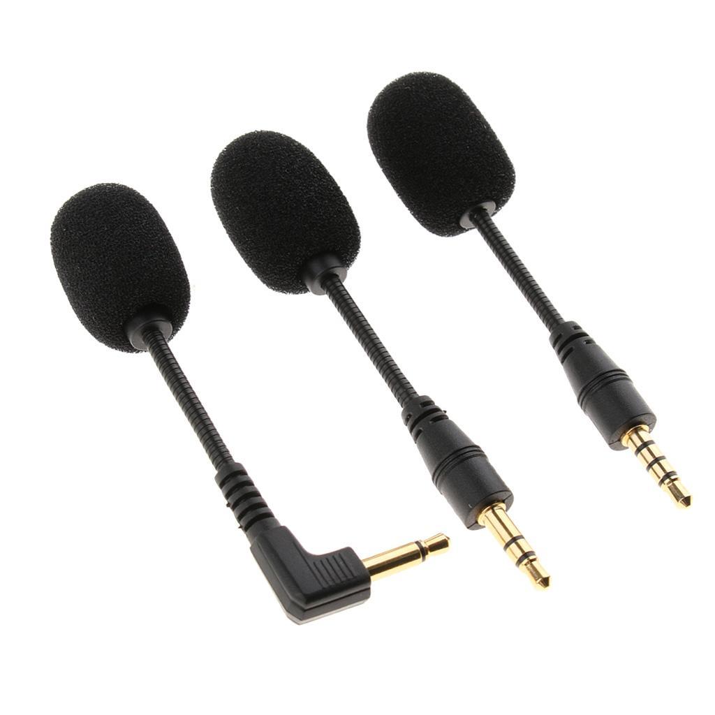 3.5mm Black Stereo Mini USB Mic Microphone