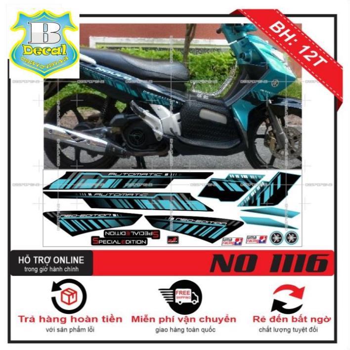 TEM XE NOUVO 3 2008 MẪU ZIN