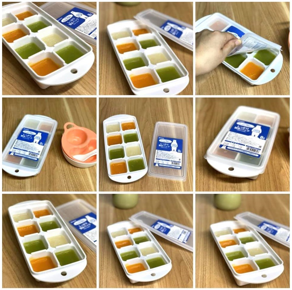 Khay làm đá viên kháng khuẩn, an toàn Nakaya Ice Tray - Hàng nội địa Nhật Bản |#nhập khẩu chính hãng| |#Made in Japan| |#K280|#K281|#K298|