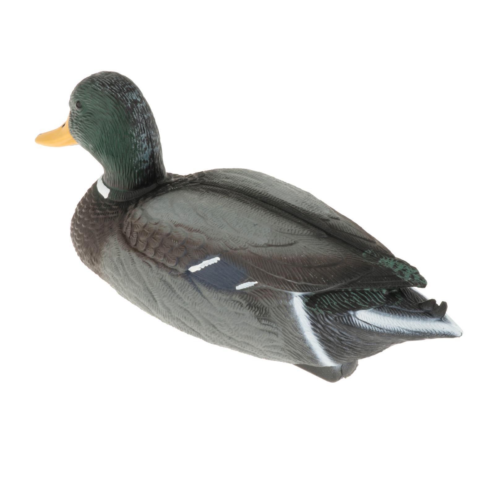 Floating Duck Decoy 3D Ornament Simulation Hunting Duck for Garden